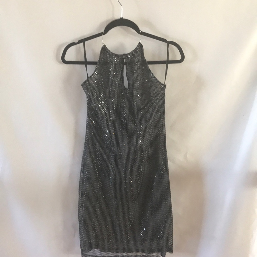 Silver Party Dress